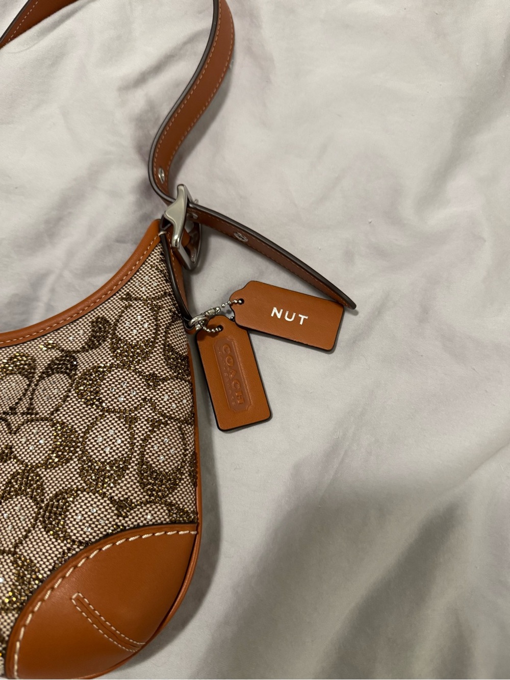Coach Crystal Hamptons Hobo Bag - Picture 3 of 8